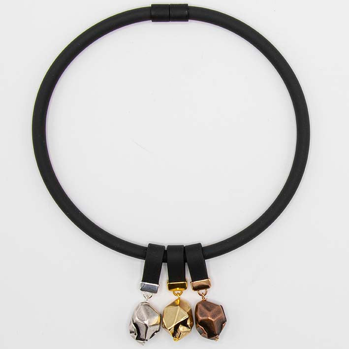 Hanger Rocks, Rubber en Goud Medium