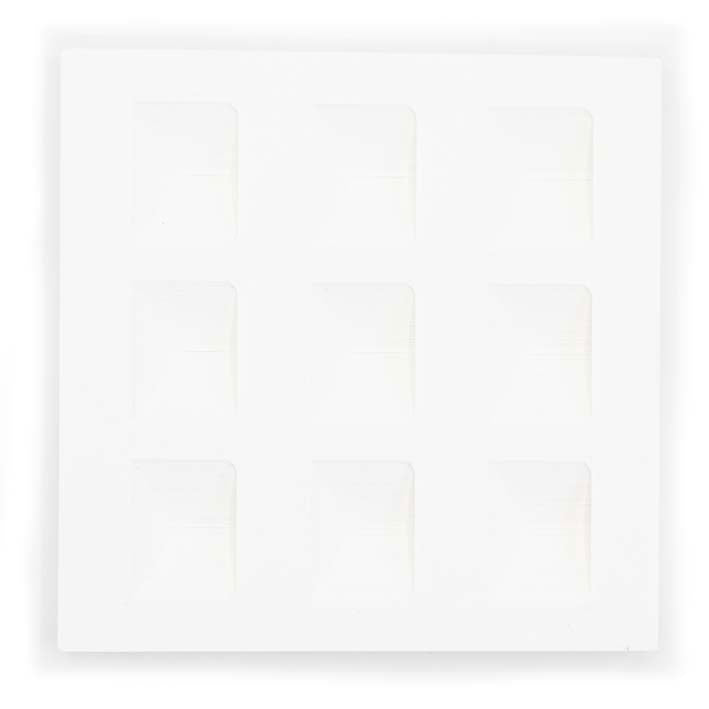Duurzame Display voor Cubes in 3D geprint bio plastic, roze