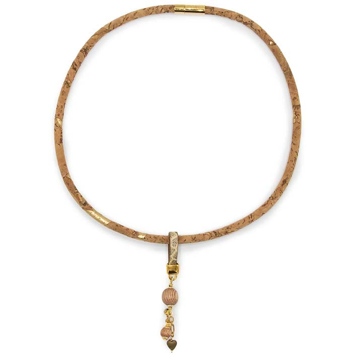 GEM TAG Giraffe - Rozenhout & Hematiet -