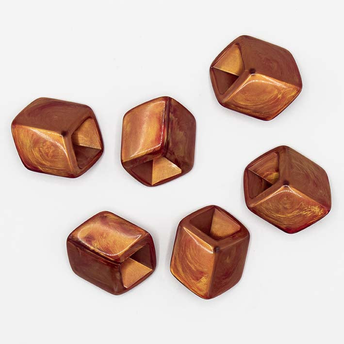 Cube hanger Burned Copper