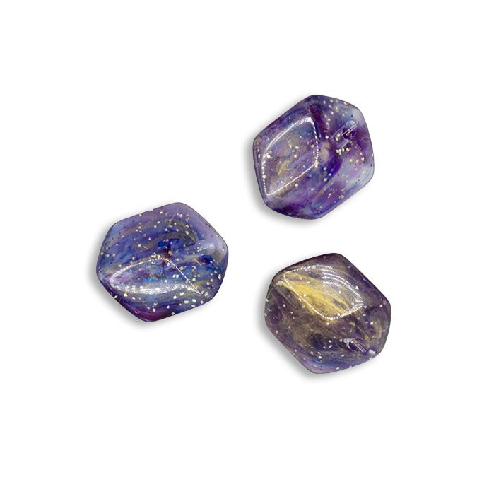 Set van drie Mini Cubes in Galaxy