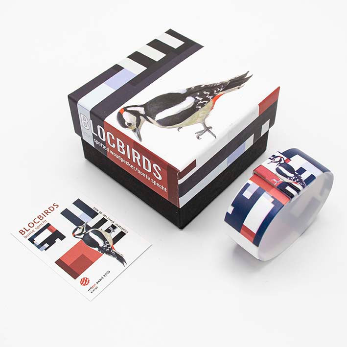 Art Bracelet, BLOCBIRDS Bonte Specht