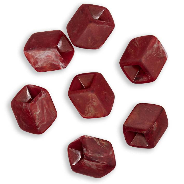 Cube hanger Mars Red, mat