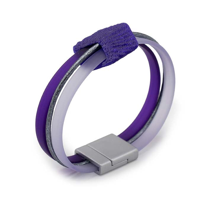 Armband Cube Purple Rays