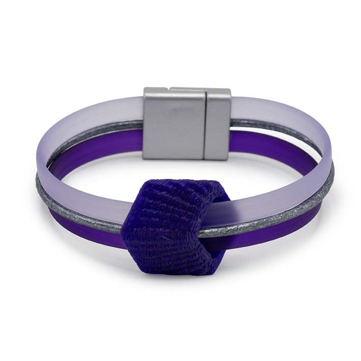Armband Cube Purple Rays