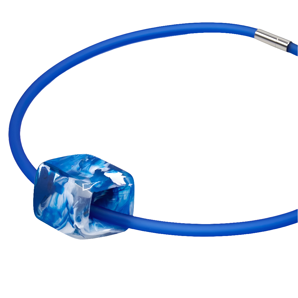 Ketting van RUBBER 1 lijns met Cube Air