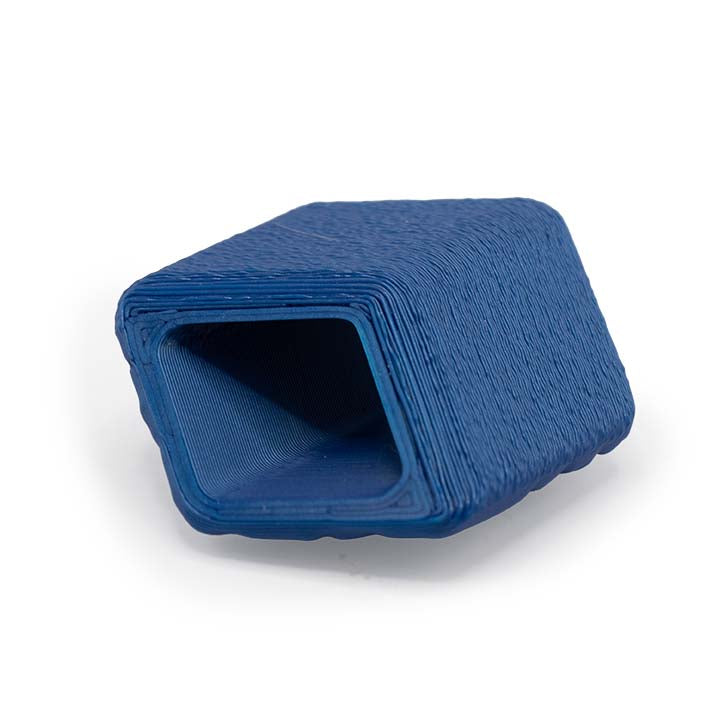 Onderkant van de Blue Water Cube met matte, gestructureerde bovenkant