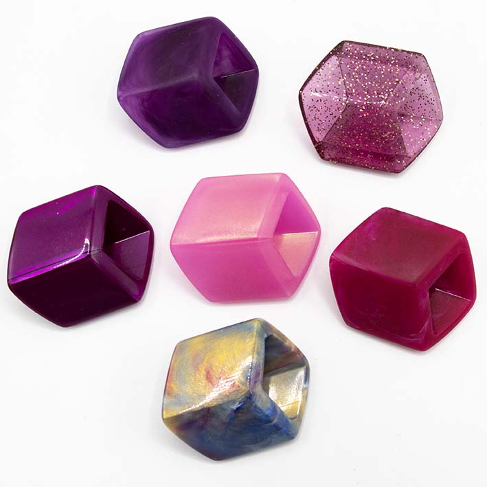 Cube set Roze