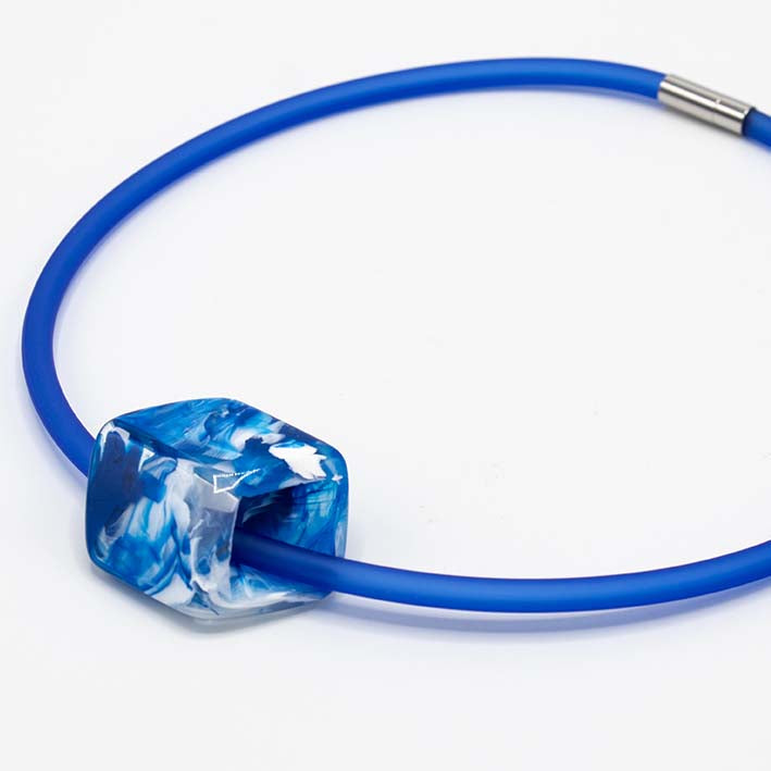 Ketting van RUBBER 1 lijns met Cube Air