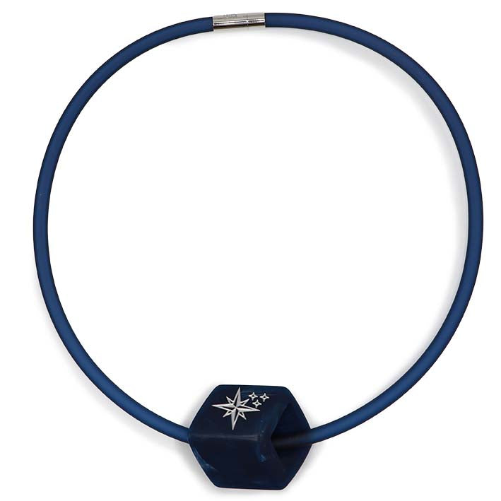Ketting van RUBBER 1 lijns met Cube Poolster