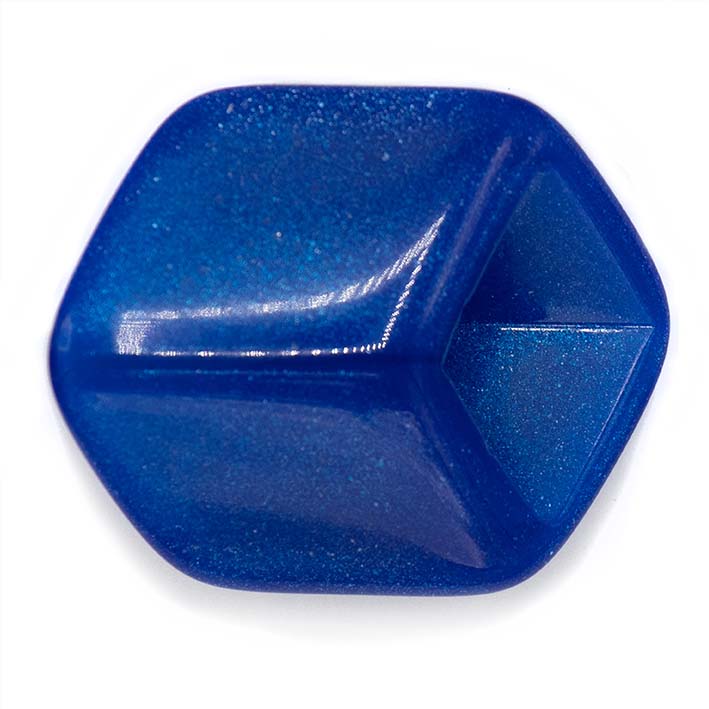 Cube Azuur blauw