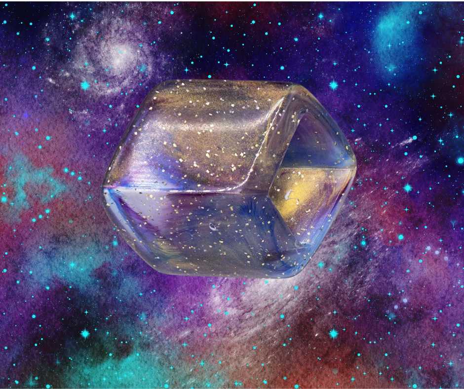 Cube Galaxy Blue