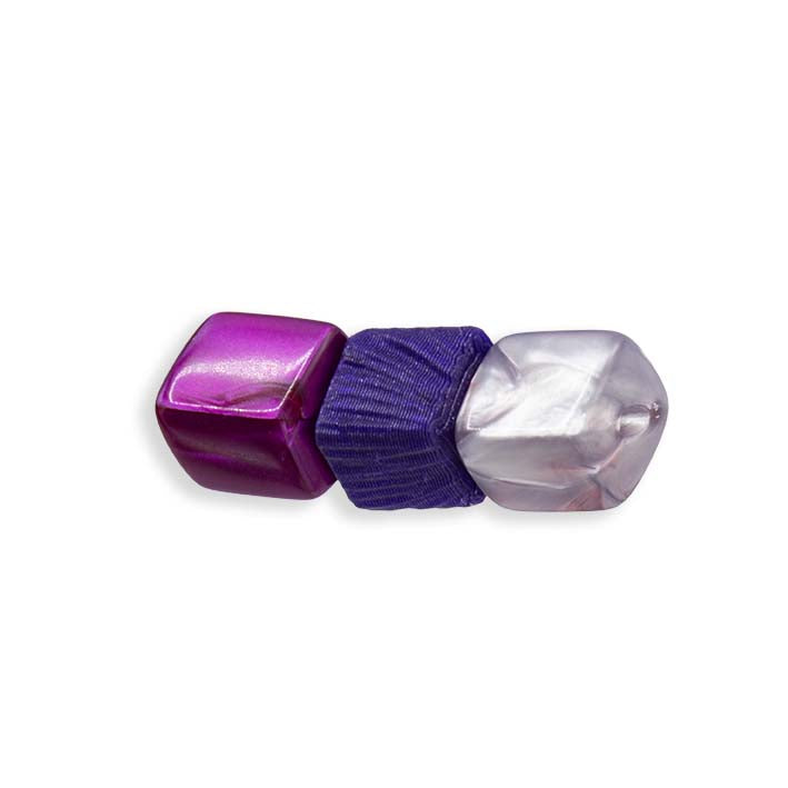 Drie mini Cubes op een rij: Magenta, Dusty Pink en Purple Rays