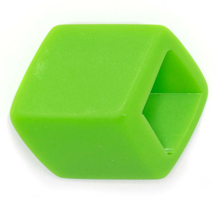 Cube fel neon groen
