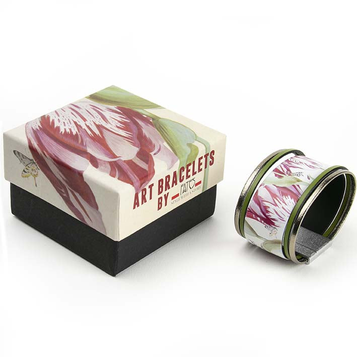 Art Bracelet, Marrel Flowers, 40mm